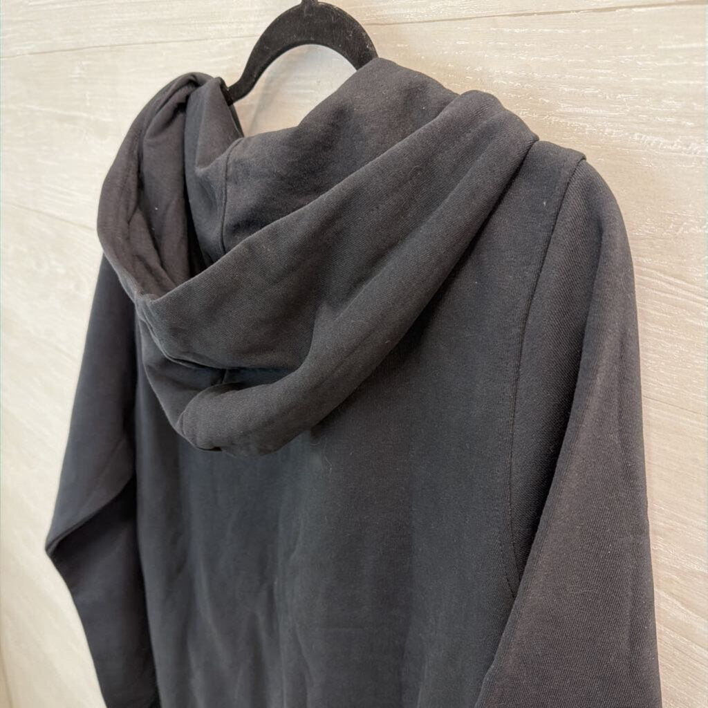 Kappa Black/ White Logo Zip Up Jacket Medium