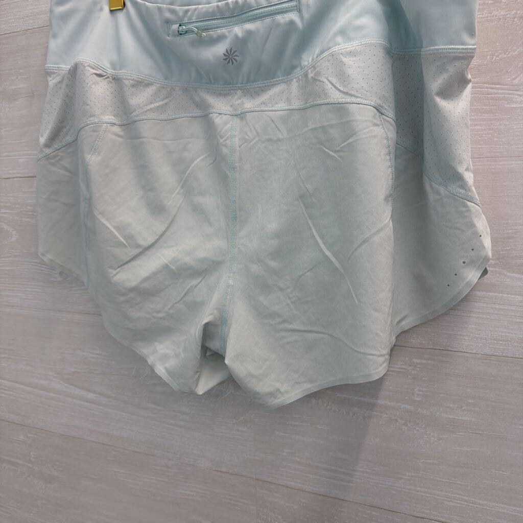 Athleta Blue Athletic Shorts Extra Large