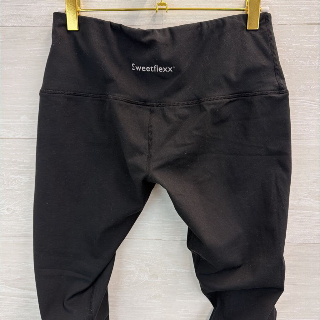 Sweetflexx Black Cropped Leggings 10