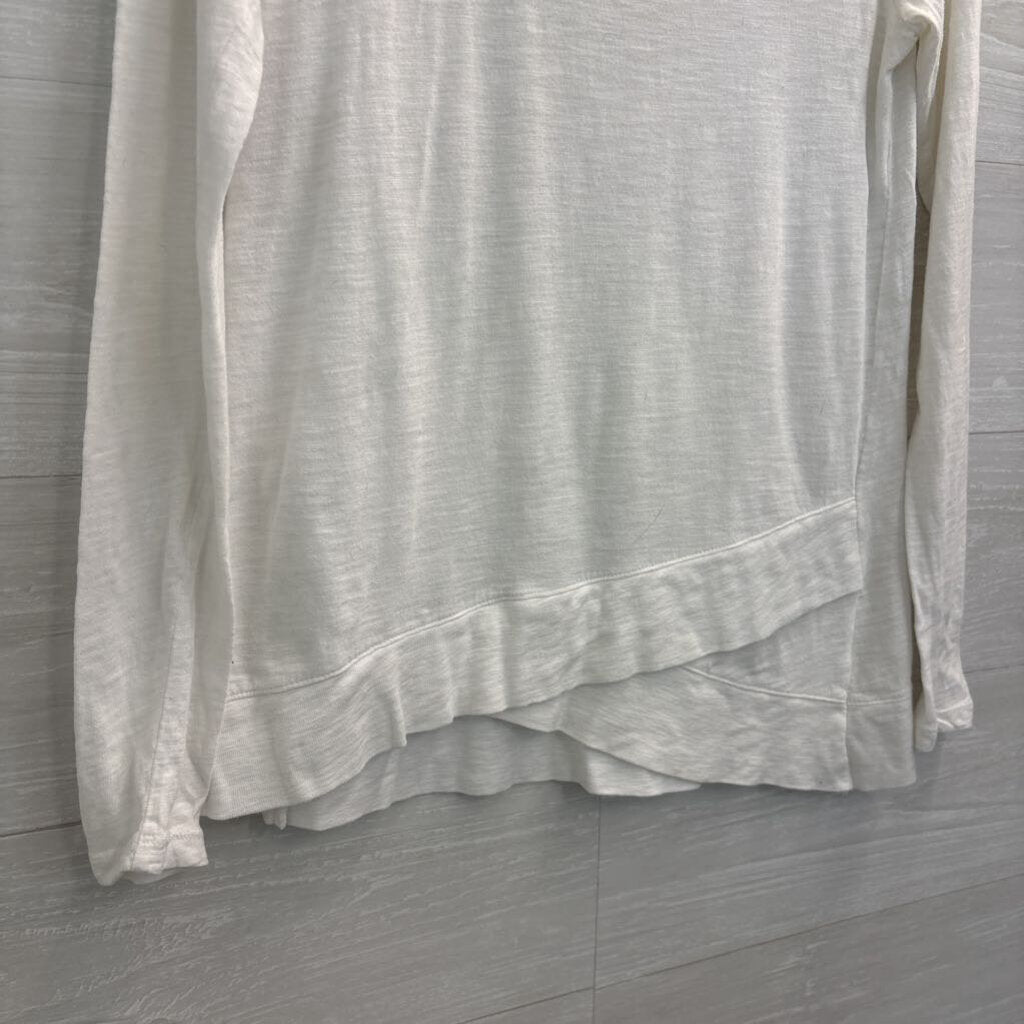 Sundance White Long Sleeve Top Small