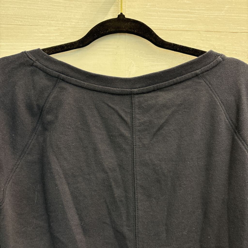 Banana Republic Black Embellished Long Sleeve Top Extra Small