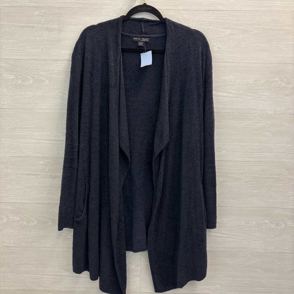 Barefoot Dreams Blue Soft Long Sleeve Open Front Cardigan Sweater XXS/ XS