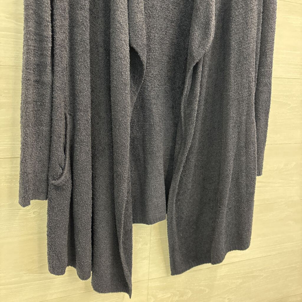 Barefoot Dreams Blue Soft Long Sleeve Open Front Cardigan Sweater XXS/ XS