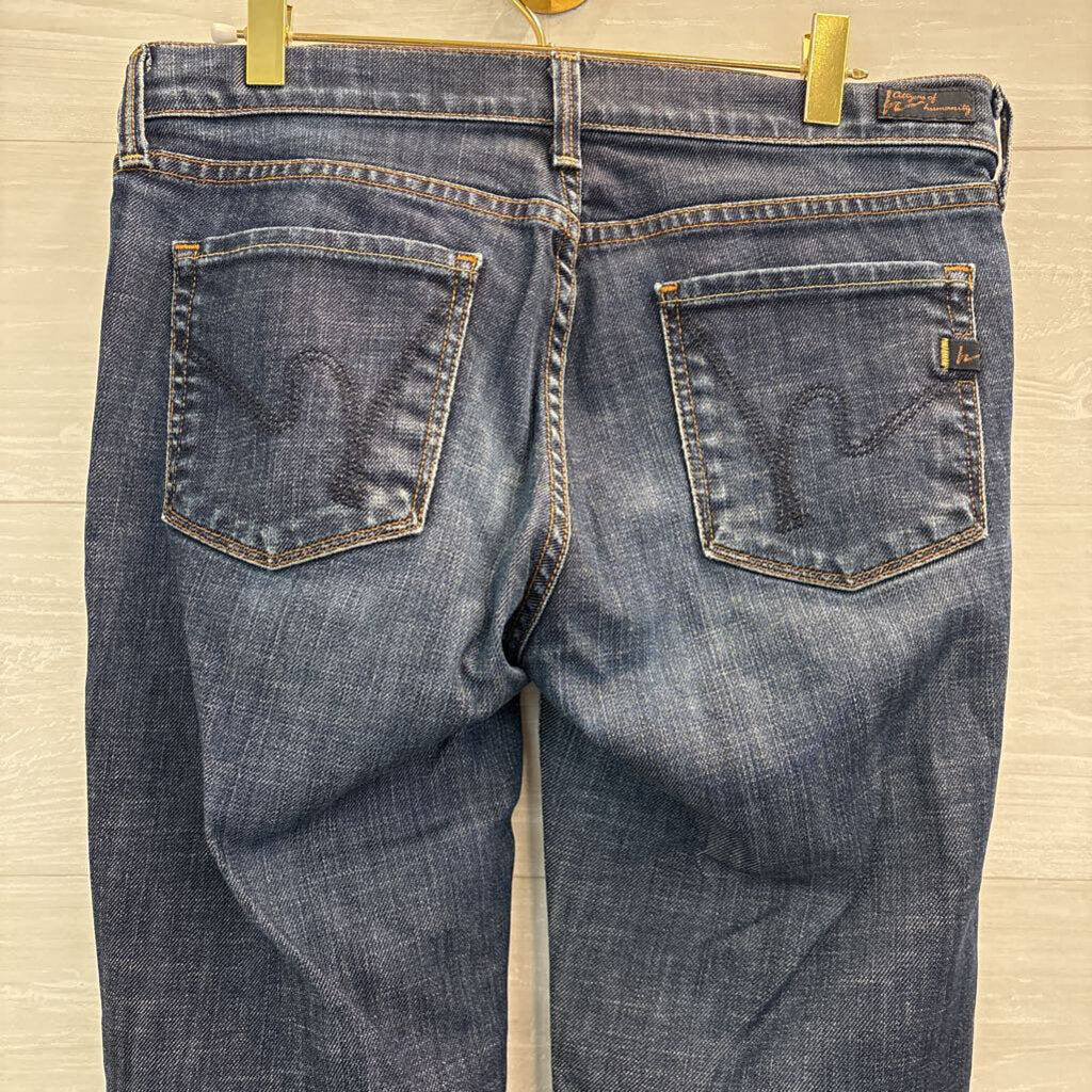 Citizens of Humanity Dark Wash High Rise Boot Cut Jeans 28