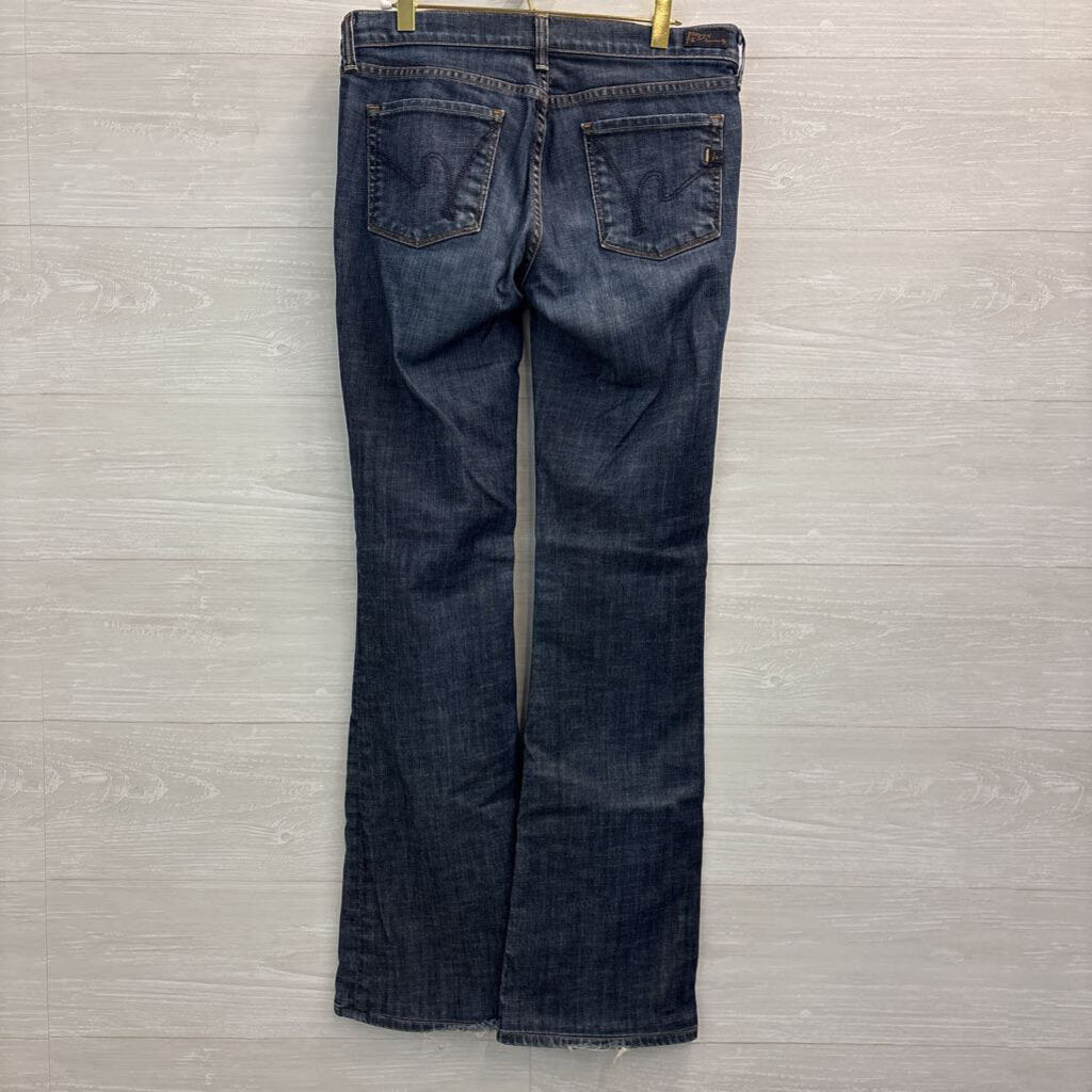 Citizens of Humanity Dark Wash High Rise Boot Cut Jeans 28