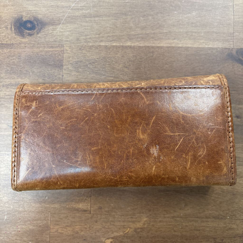 Frye Brown Leather Melissa Wallet