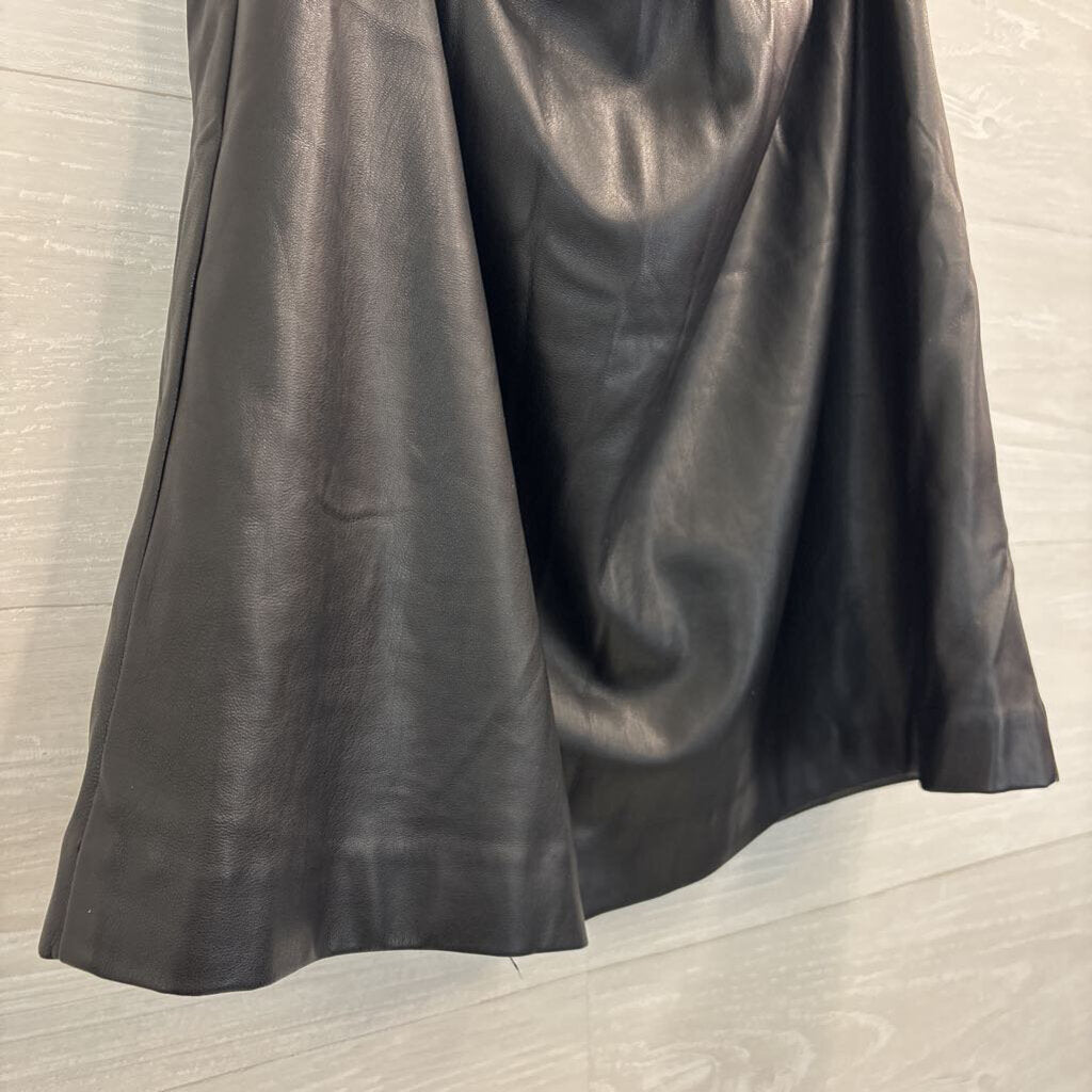 Loft Faux Leather Mini Skirt Medium