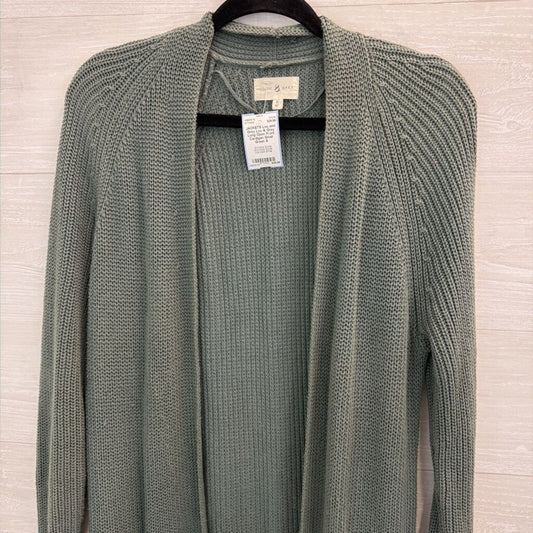 Lou & Grey Long Open Front Cardigan Small