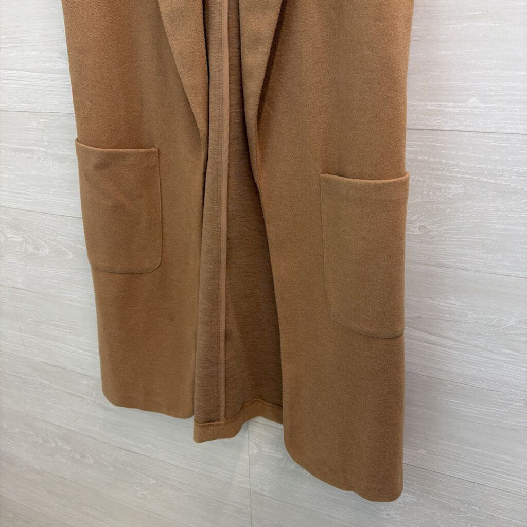 Joie Open Front Long Lined Vest Medium