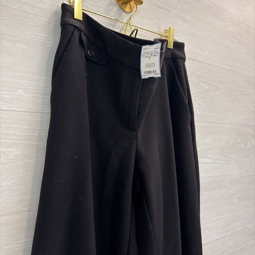 Loft Curvy Fit High Waist Trousers 8T