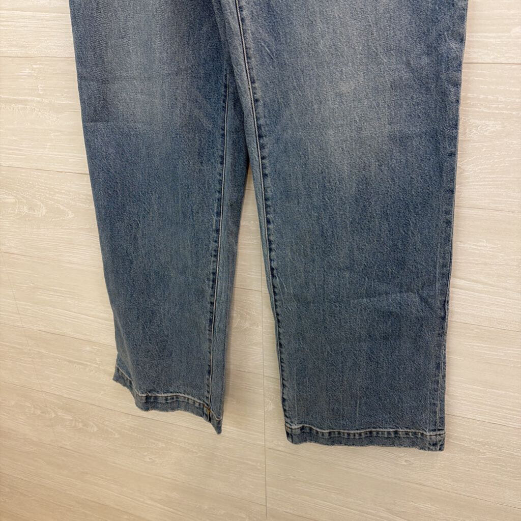 Express Wide Leg High Rise Jeans 10L