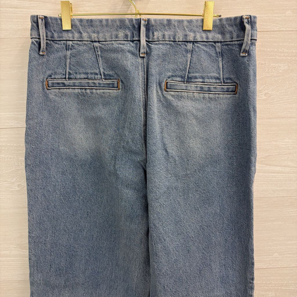 Express Wide Leg High Rise Jeans 10L