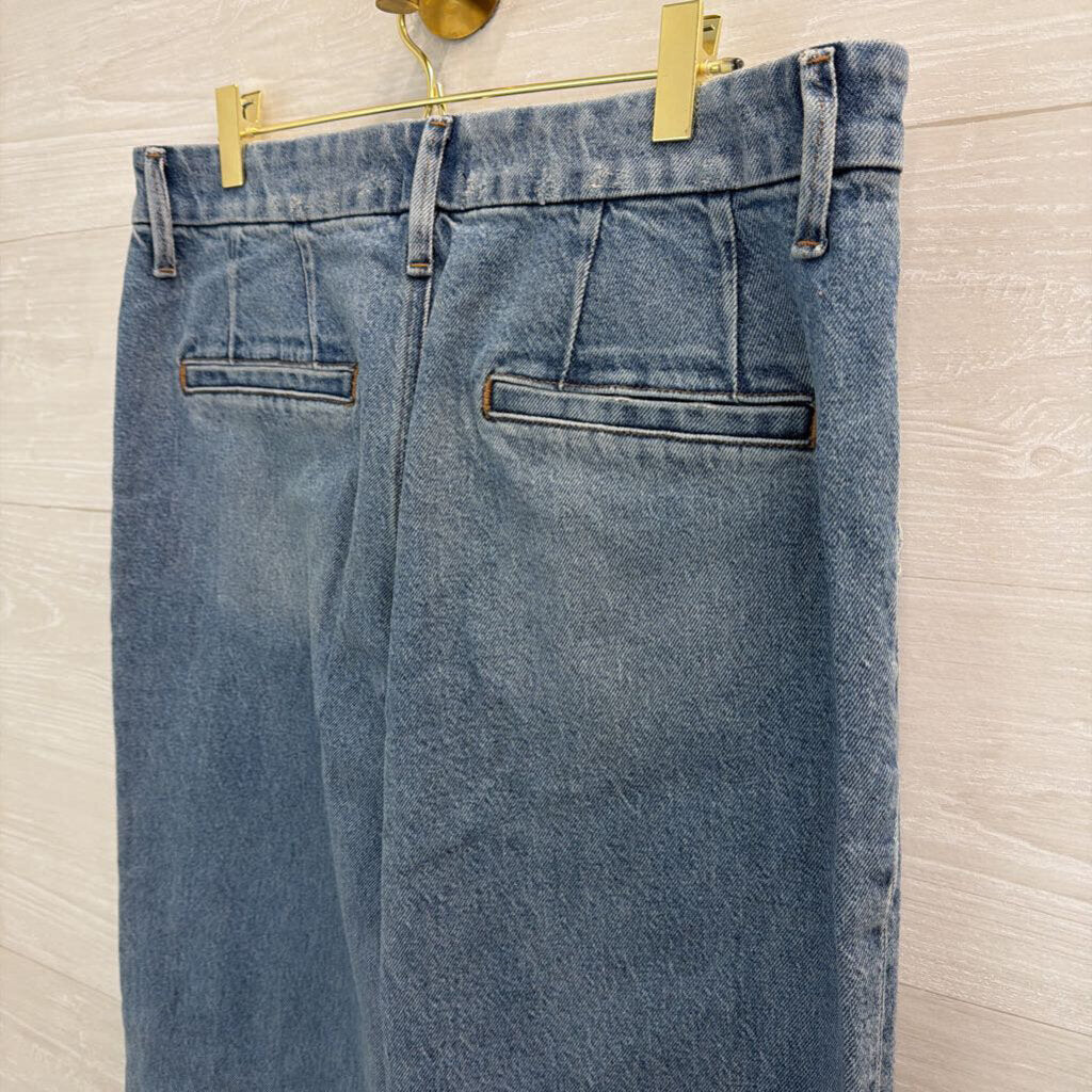Express Wide Leg High Rise Jeans 10L