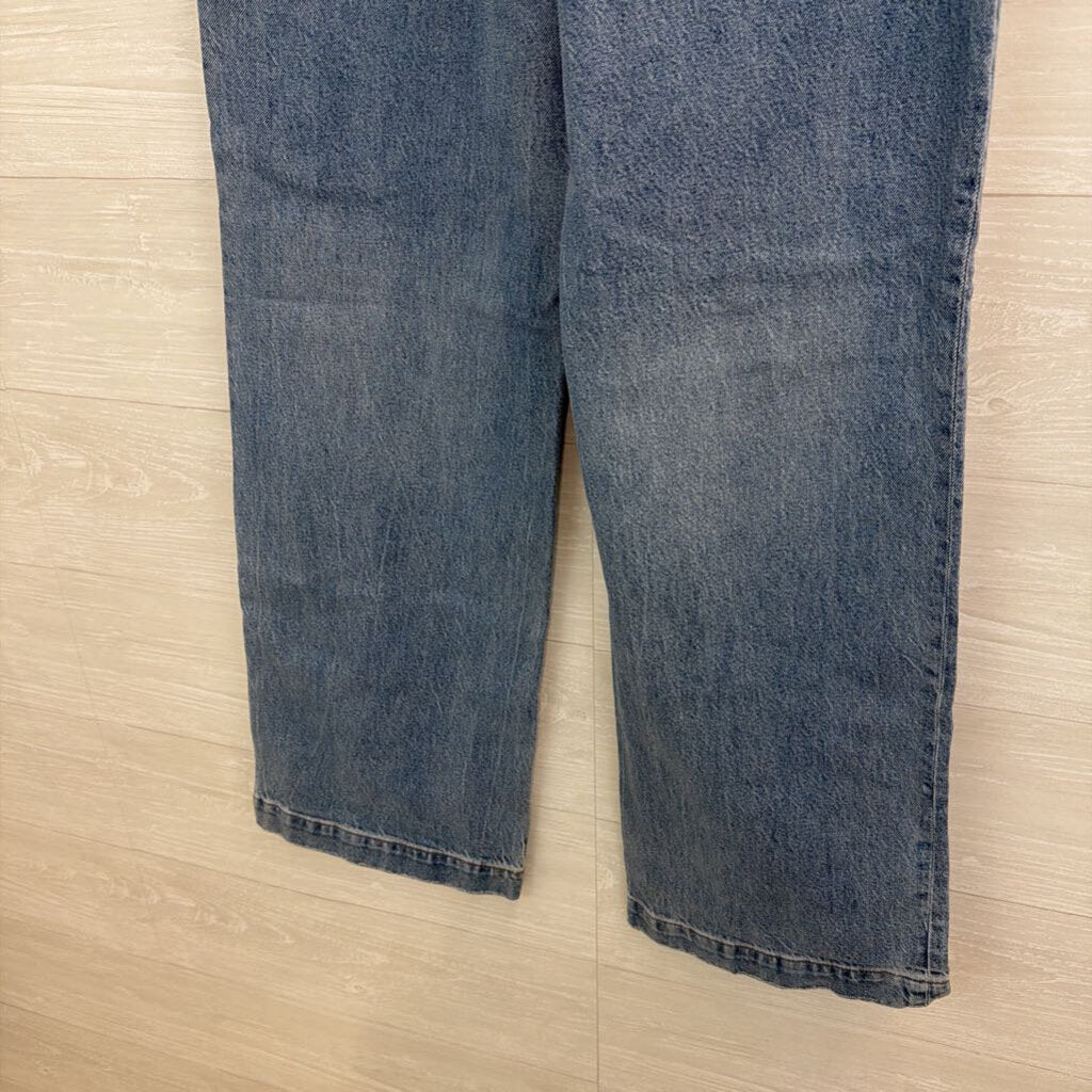 Express Wide Leg High Rise Jeans 10L