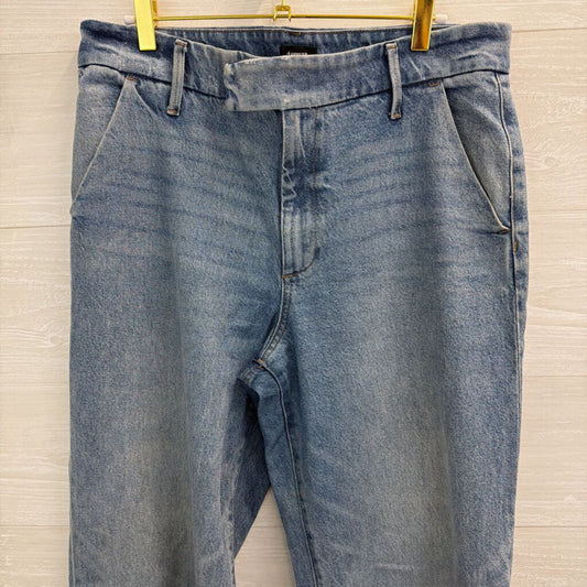 Express Wide Leg High Rise Jeans 10R