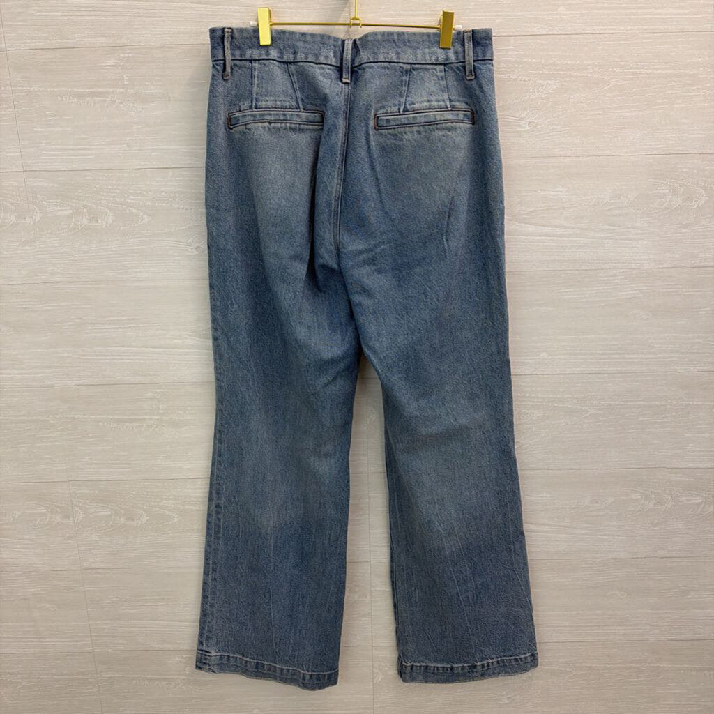 Express Wide Leg High Rise Jeans 10R