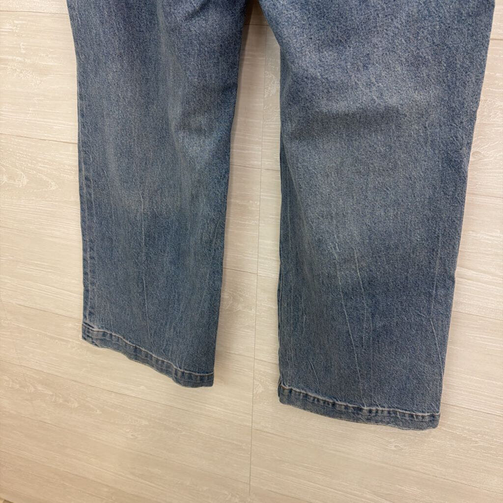 Express Wide Leg High Rise Jeans 10R