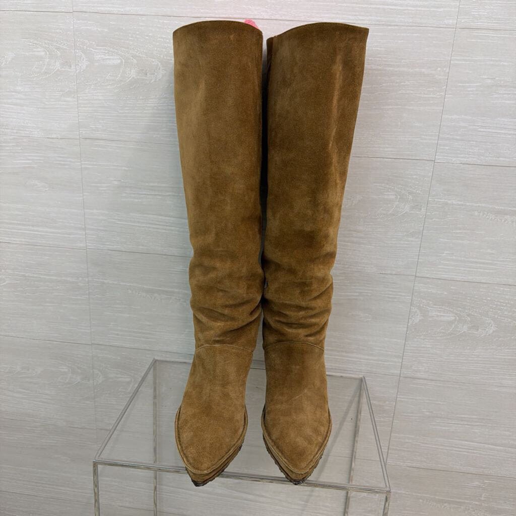 Tory Burch Lila Heeled Tall Boots 9.5