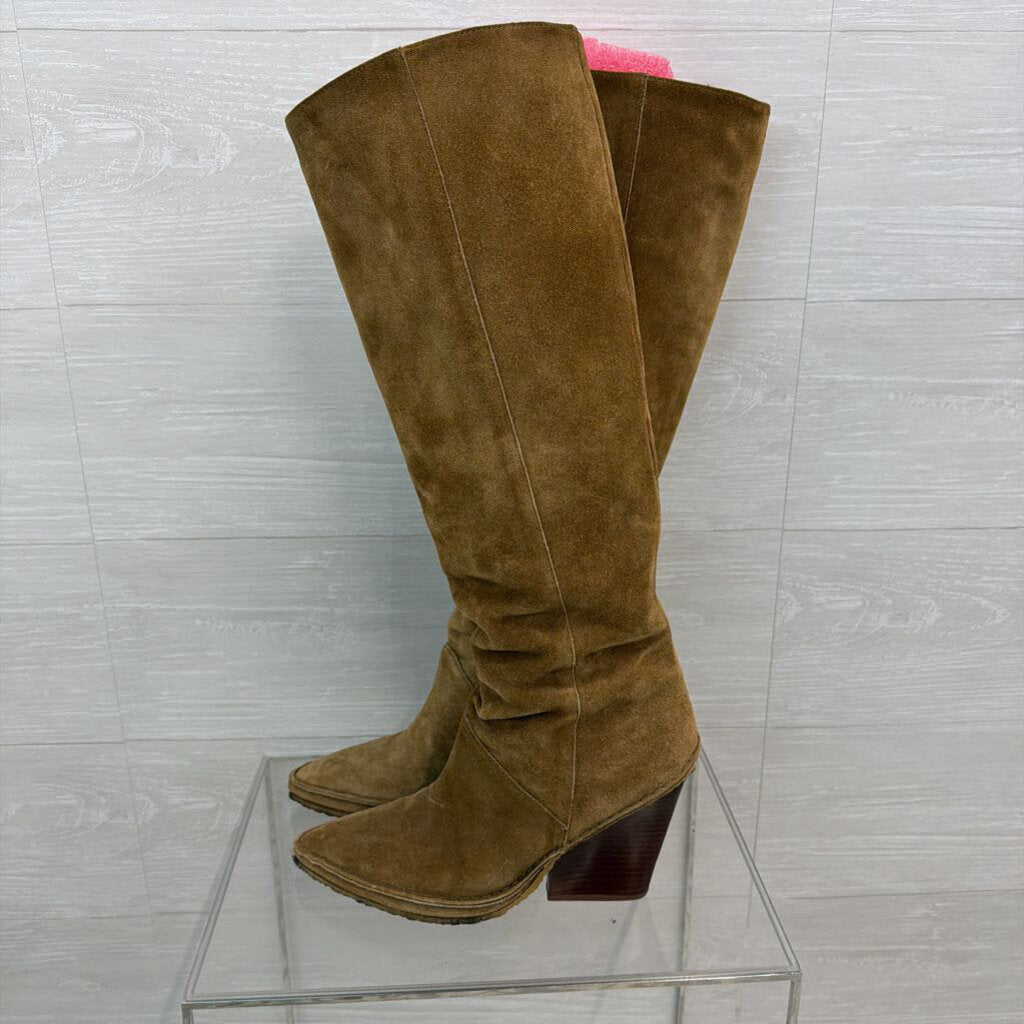 Tory Burch Lila Heeled Tall Boots 9.5