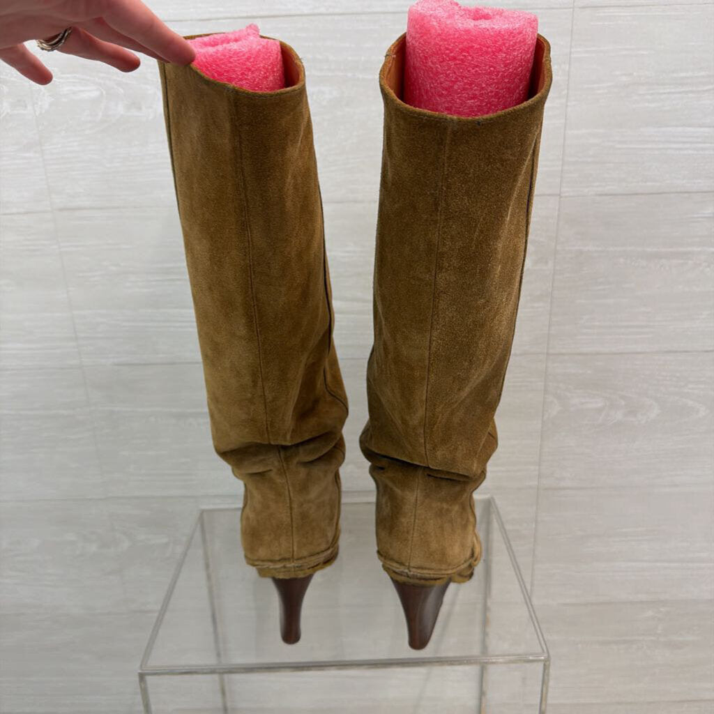 Tory Burch Lila Heeled Tall Boots 9.5