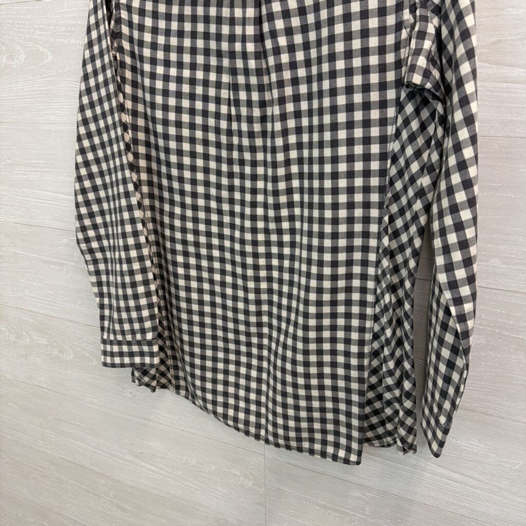 Duluth Trading Company Plaid Long Sleeve Tunic Top Small