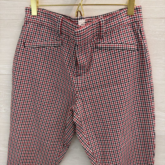 Gap Plaid Signature Skinny Ankle Pants 8