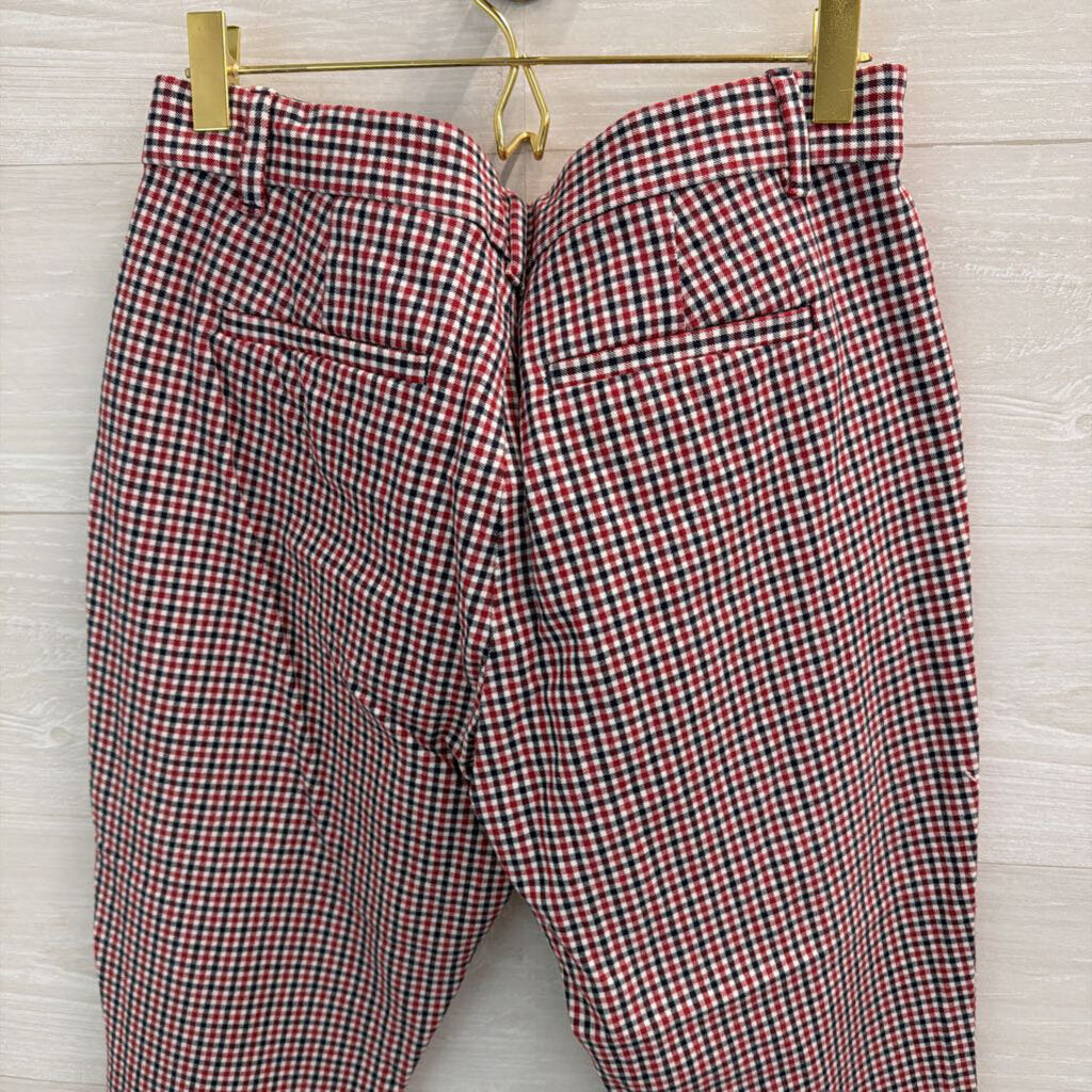Gap Plaid Signature Skinny Ankle Pants 8