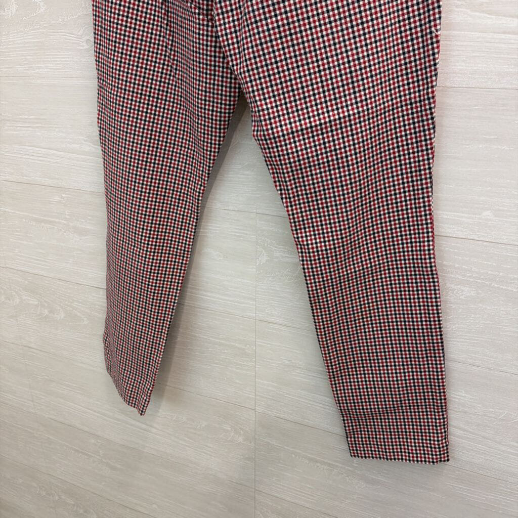 Gap Plaid Signature Skinny Ankle Pants 8
