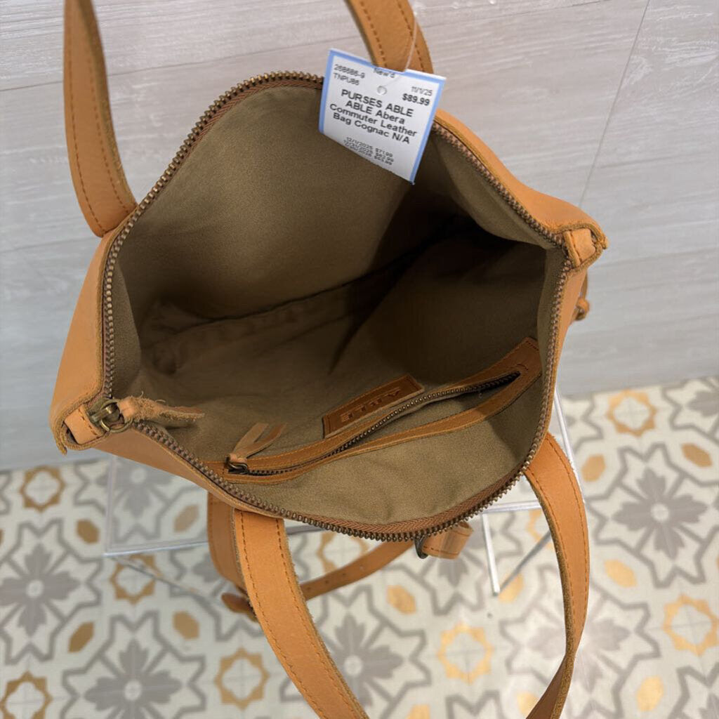ABLE Abera Commuter Leather Bag