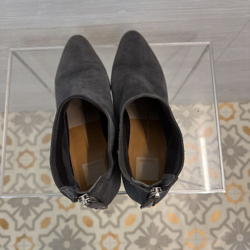 Dolce Vita Elisa Suede Booties 8.5
