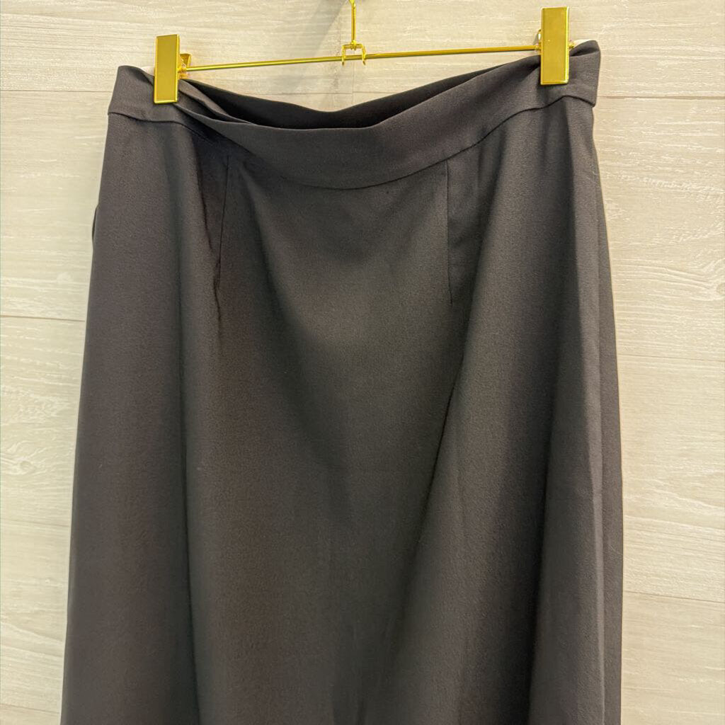 Ann Taylor Belted Waist Knee Length Skirt 6