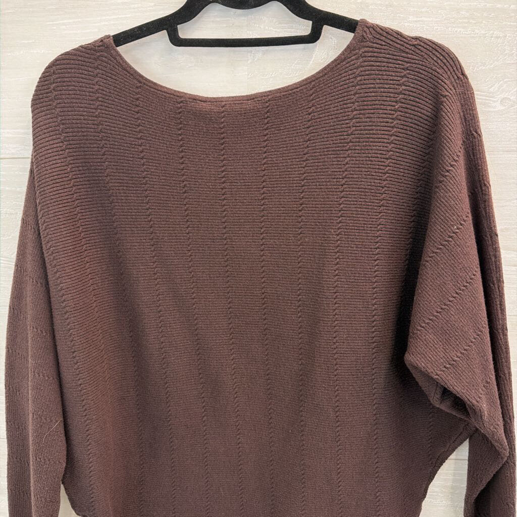 Cyrus Brown Long Sleeve Top Large