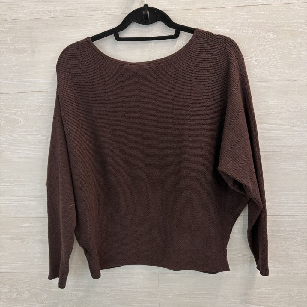 Cyrus Brown Long Sleeve Top Large