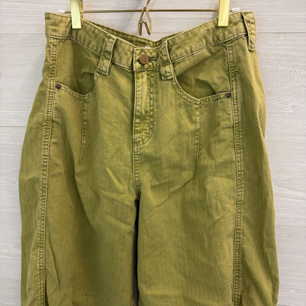 BDG Green Wide Leg Pants 8