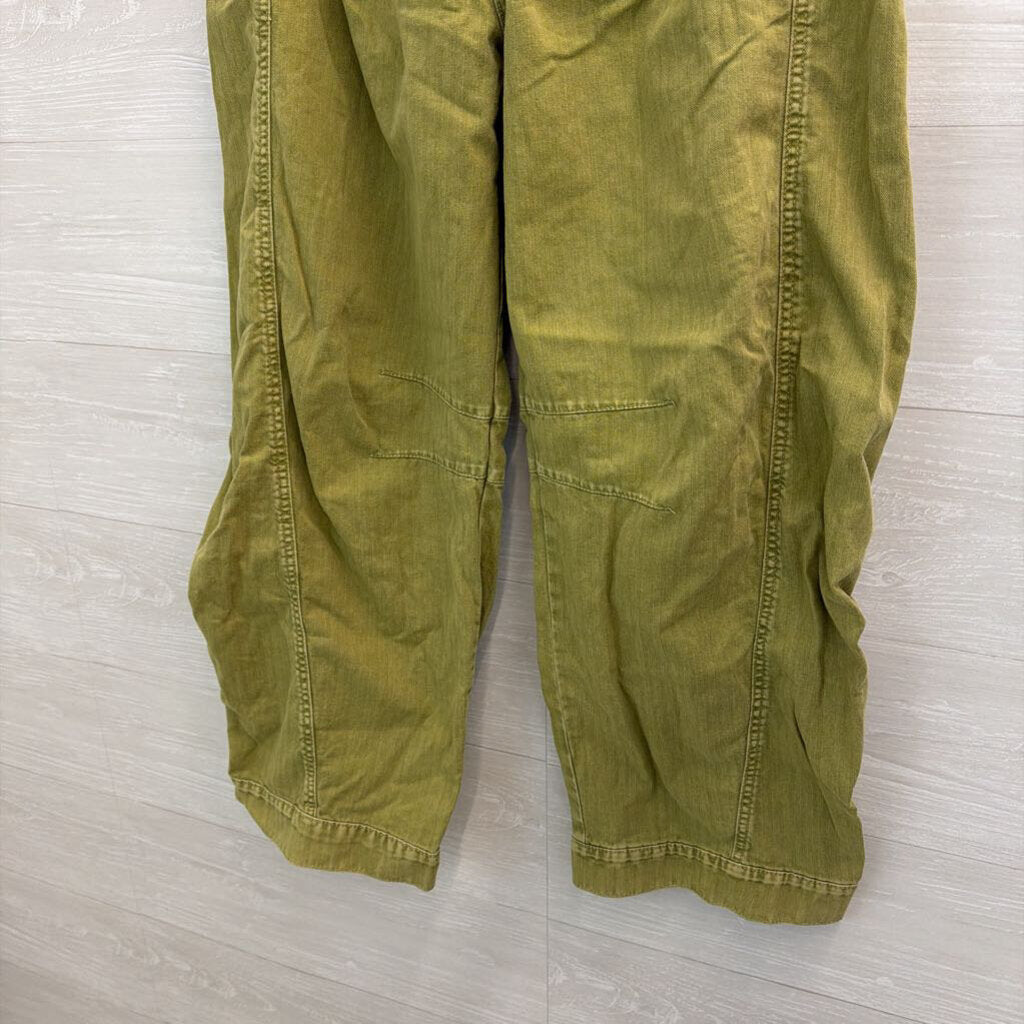 BDG Green Wide Leg Pants 8