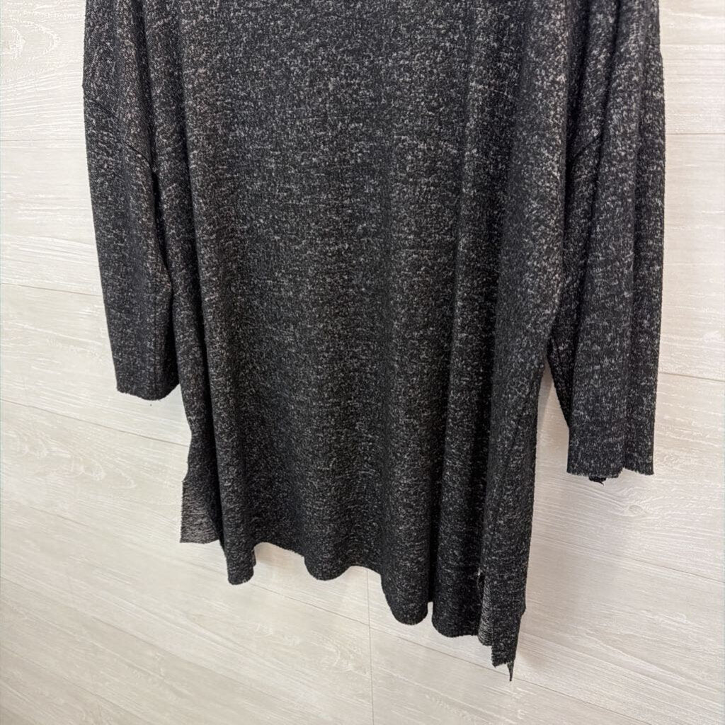 Philosophy Grey Pearl Pocket Detail Long Sleeve Top Extra Large