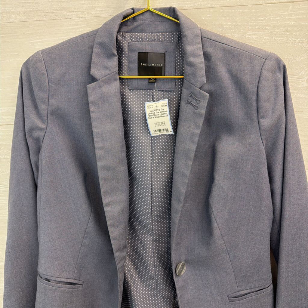 The Limited Blue Blazer Jacket Extra Small