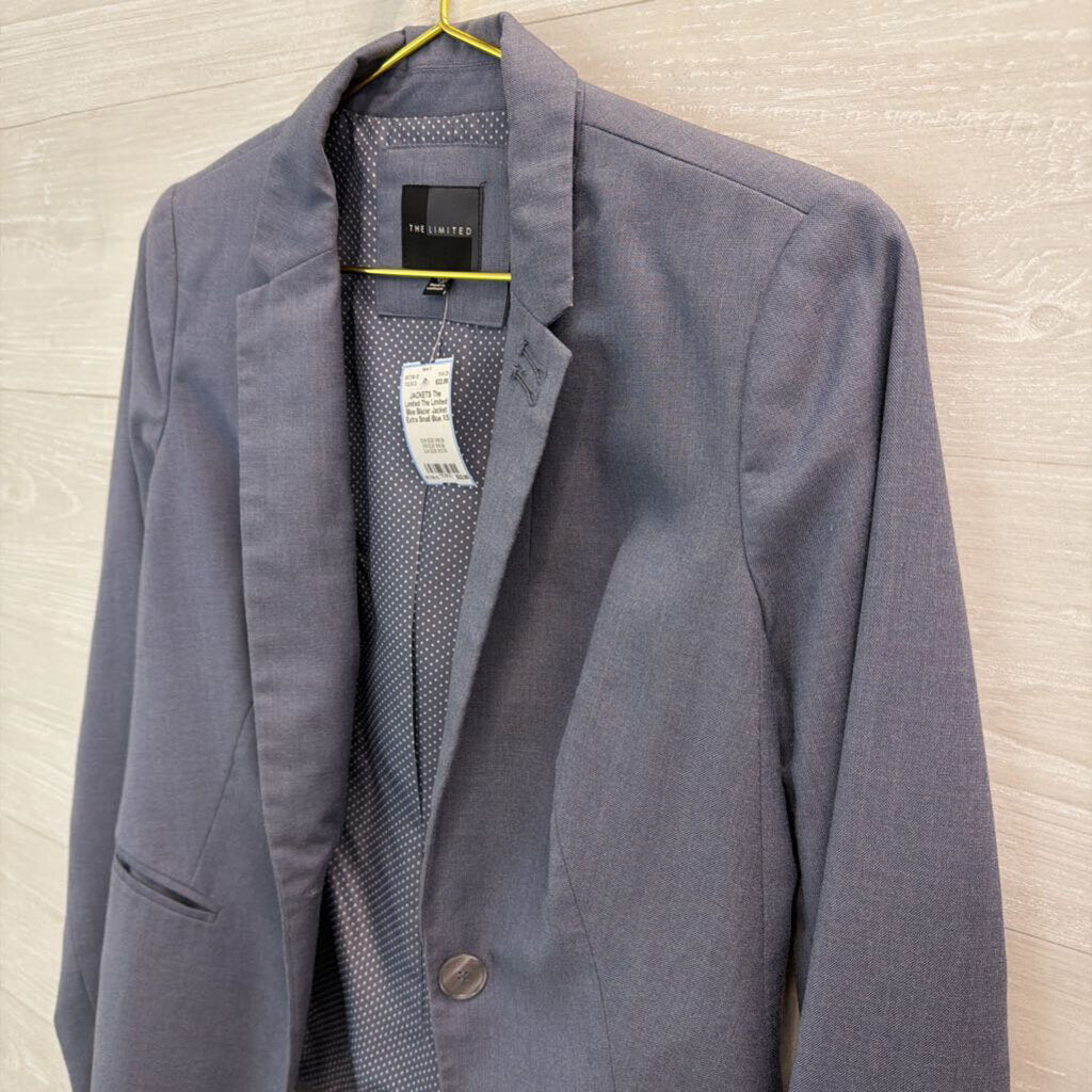 The Limited Blue Blazer Jacket Extra Small