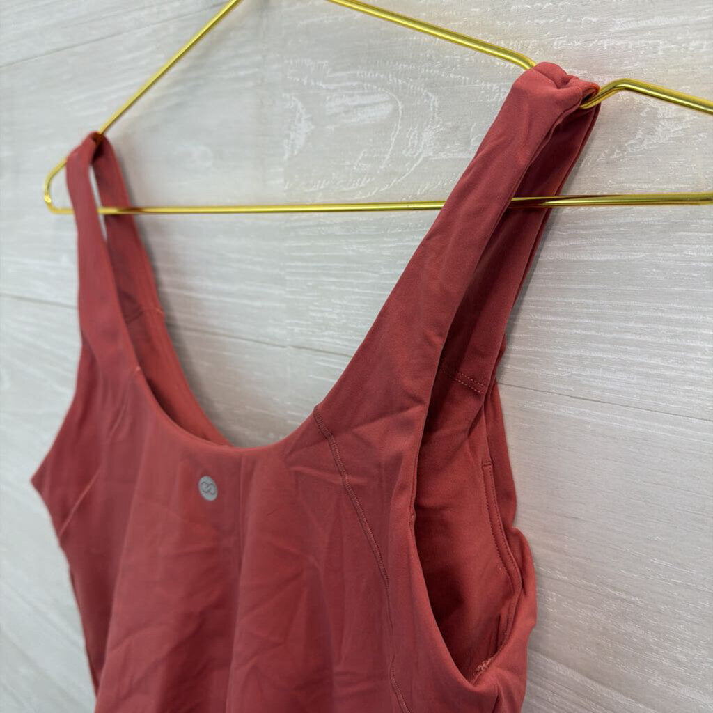 Calia Mauve Pink Cropped Athletic Tank Top Medium