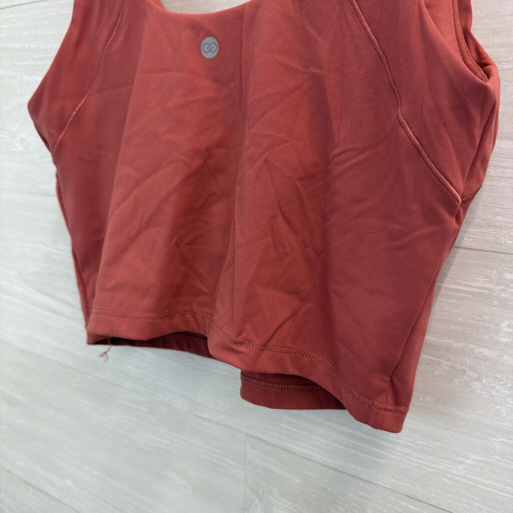 Calia Mauve Pink Cropped Athletic Tank Top Medium