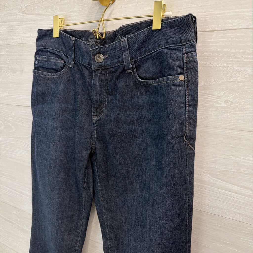 Eddie Bauer Dark Wash Classic Fit Jeans 8R