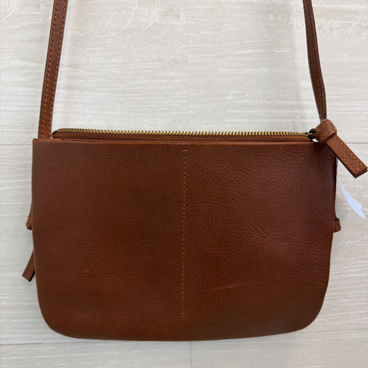 Madewell Brown Leather Crossbody Purse
