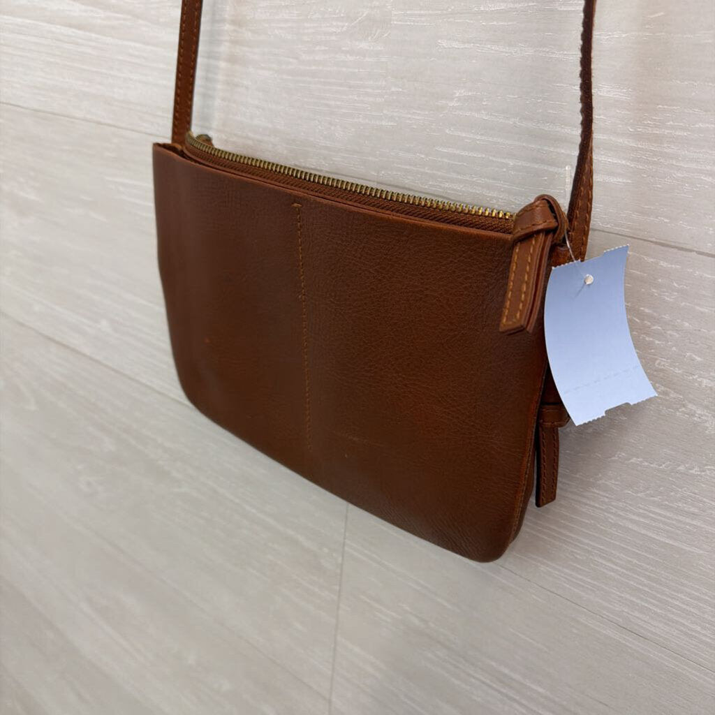 Madewell Brown Leather Crossbody Purse