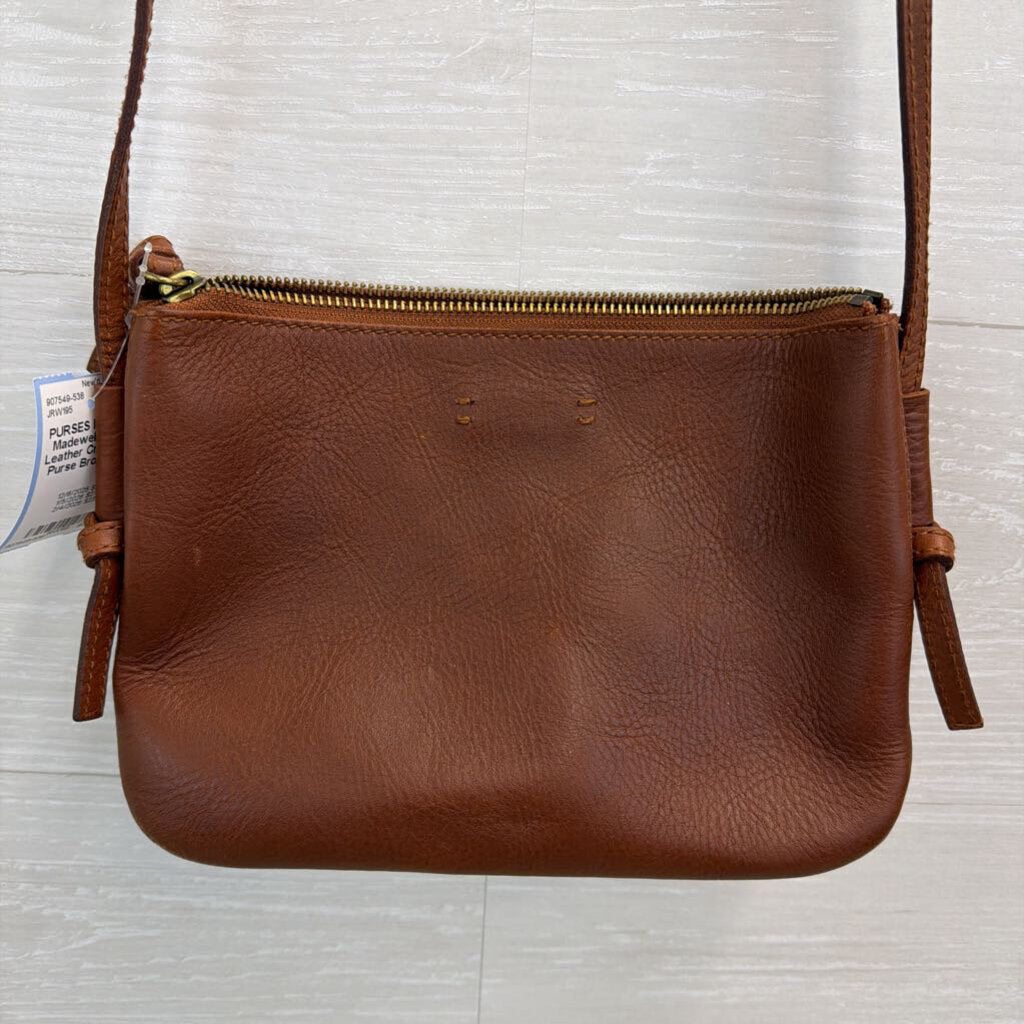 Madewell Brown Leather Crossbody Purse