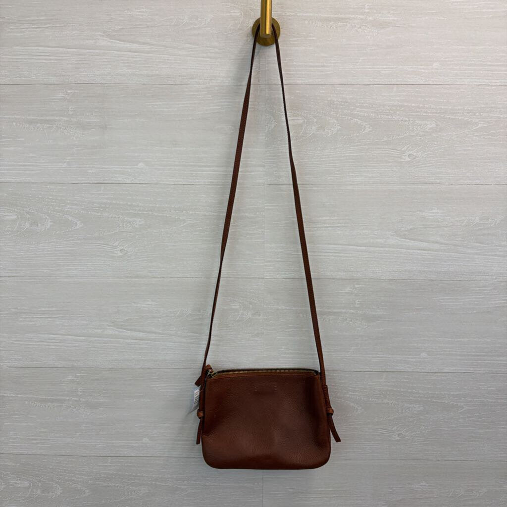 Madewell Brown Leather Crossbody Purse