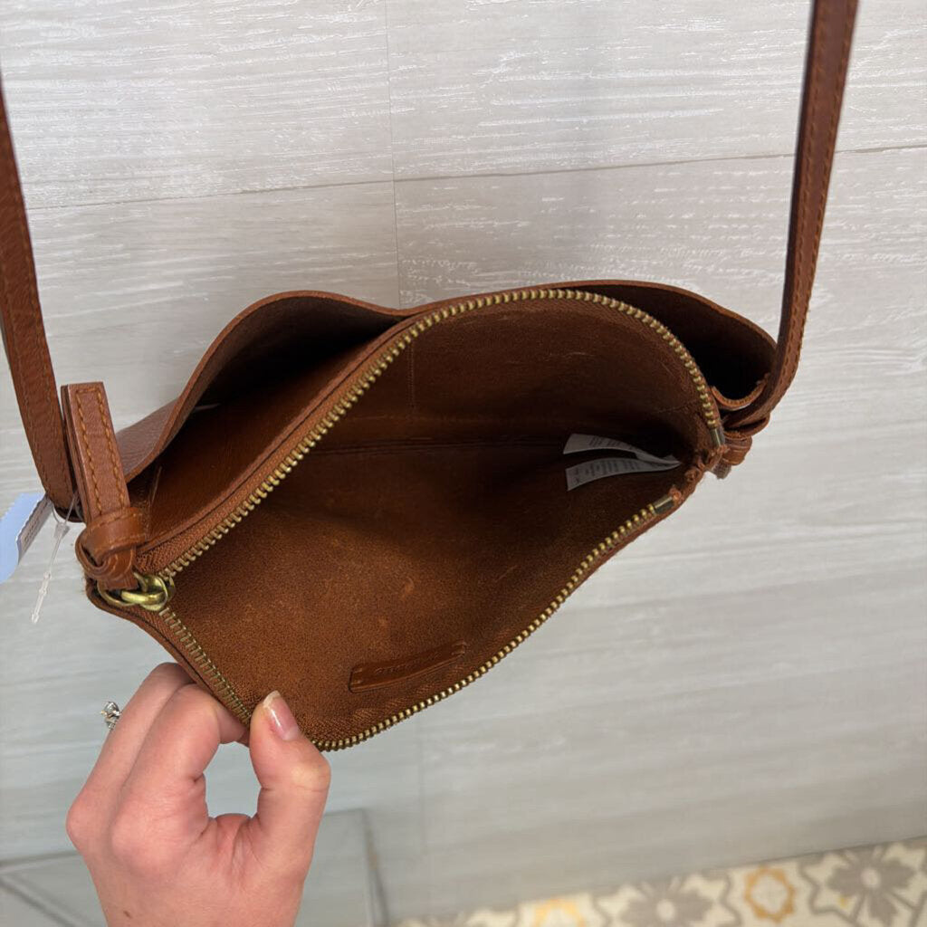 Madewell Brown Leather Crossbody Purse