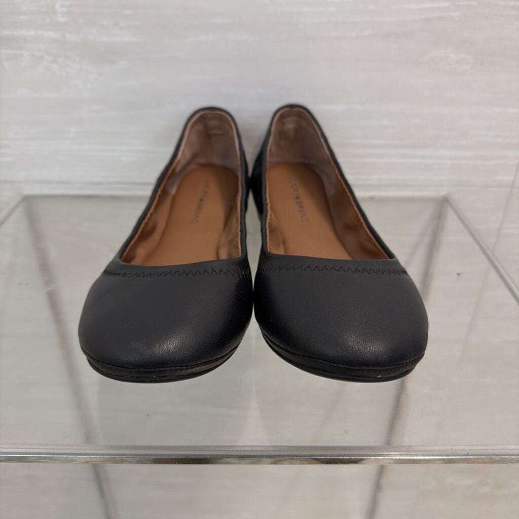Lucky Brand Black Emmie Ballet Flats 7.5