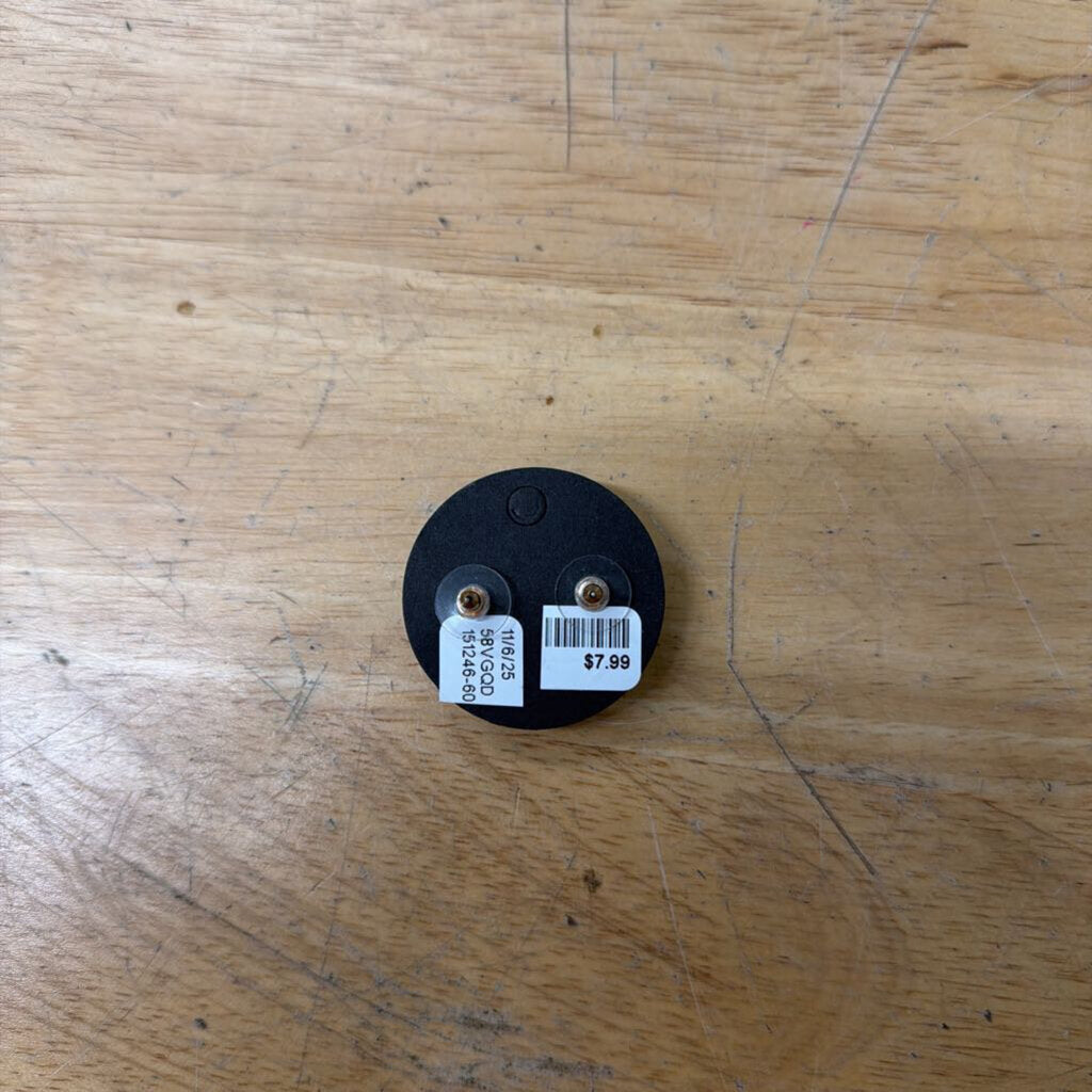 Gold/ Silver Two Tone Earrings