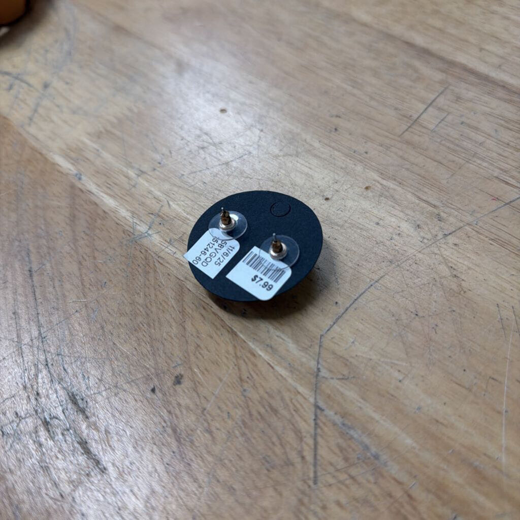 Gold/ Silver Two Tone Earrings