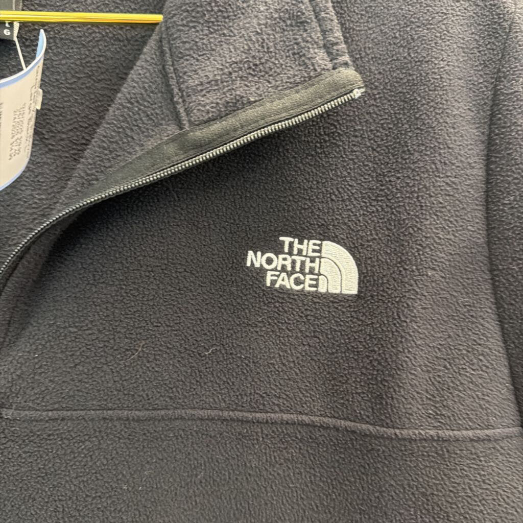 The North Face Black Fleece Quarter Zip Pullover Large